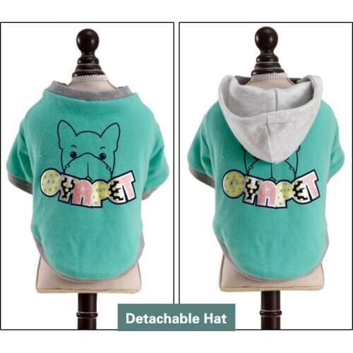 Winter dog clothes Teddy bears fighting fighting fighting fighting bugs pet supplies dog plus size vest cotton-padded jacket