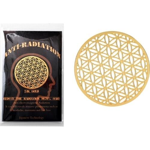 2021Hot 10pcs Anti Radiation Protector Shield EMF Protection Mobile Cell Phone Stickers D08A