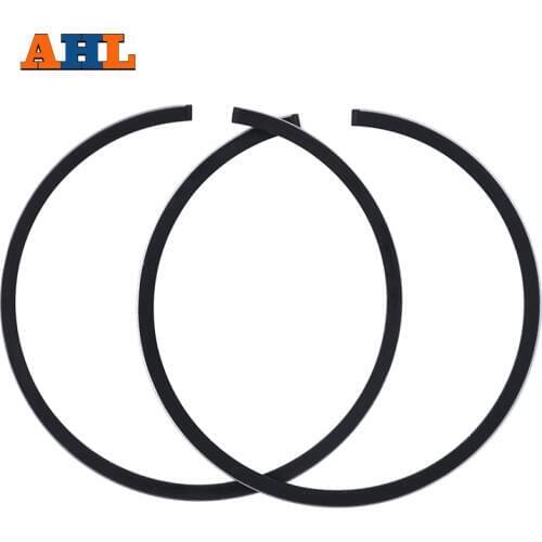 AHL STD +25 +50 +100 59mm 59.25mm 59.5mm 60mm Motorcycle Piston Ring For YAMAHA TZM150 TZM 150