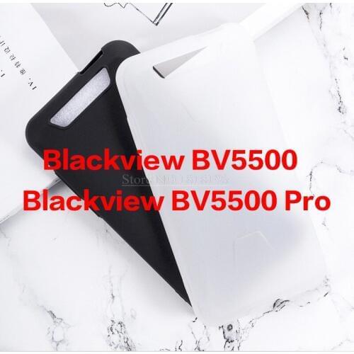 2 Color For Blackview BV5500 Pro IP68 Gel Pudding Silicone Case Protective Phone Shell For Blackview BV5500 Soft TPU Back Cover