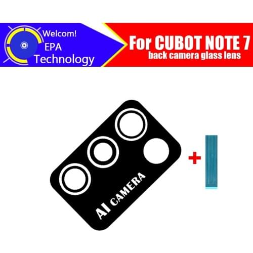 CUBOT NOTE 7 Back Camera Lens 100% Original Rear Camera Lens Glass Replacement Accessories For CUBOT NOTE 7 phone