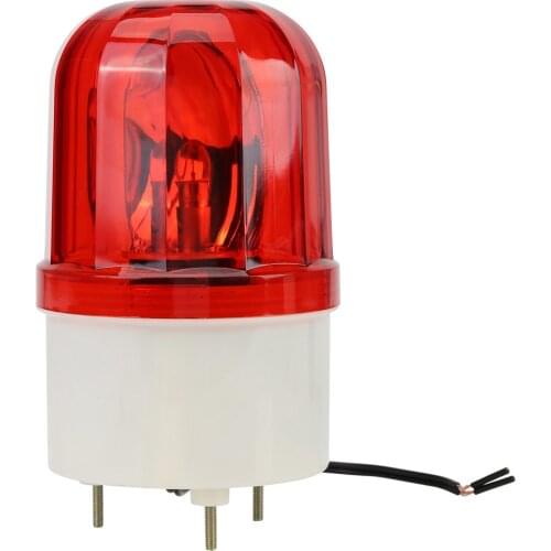 LTE1101J AC220V 3W LED Signal Lamp Workshop Construction Site Warning Light Waterproof Emergency Indicator Light Rotating Beacon