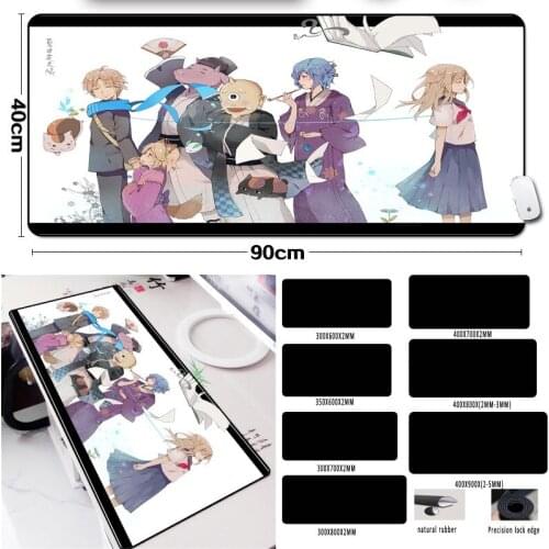 Mairuige All The Role of Natsume Yuujinchou Anime Mousepad Large Size Locked Edge Mouse Pad Mat Pc Table Desk Mice Mat Pads
