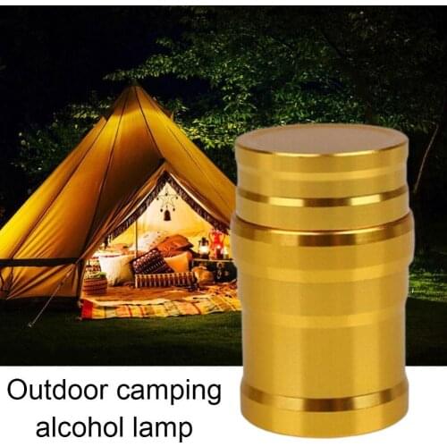Metal Mini Alcohol Lamp Lab Equipment Heating Liquid Stoves For Outdoor Without Alcohol Survival Camping Outdoor Accessories