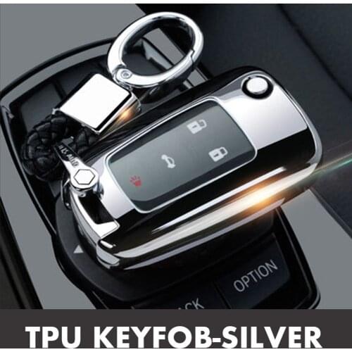Plating Soft TPU Key Holder Cover Case For Chevrolet For Cruze Aveo Trax Opel Astra Corsa Meriva Zafira Antara J Mokka For Buick