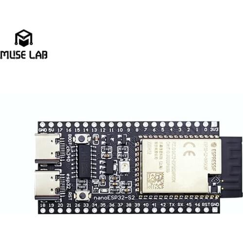 NanoESP32-S2 Development Board Minimum System Board ESP32-S2 Core Board ESPRESSIF IOT Dual TYPE-C