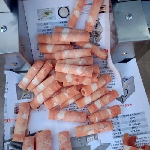 Low cost mutton roll making machine new beef roll making machine high efficiency meat slicer