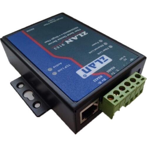 Serial RS232/422/485 to SC single-mode optical fiber transceiver (ZLAN9153 Dan Xian)