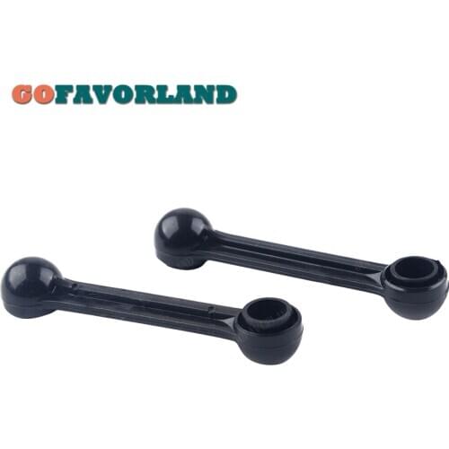 2pcs Car Intake Manifold Actuator Link Arm Long Rod 2" 077198327A For Audi A6 Quattro 2000-2004 For VW Touareg V8 2007