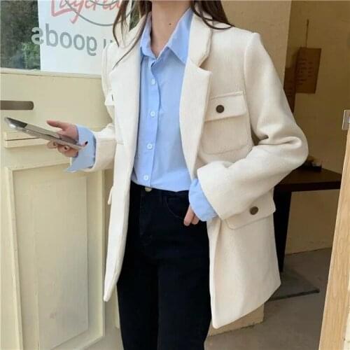 Женские белые куртки Rimocy China At AliExpress