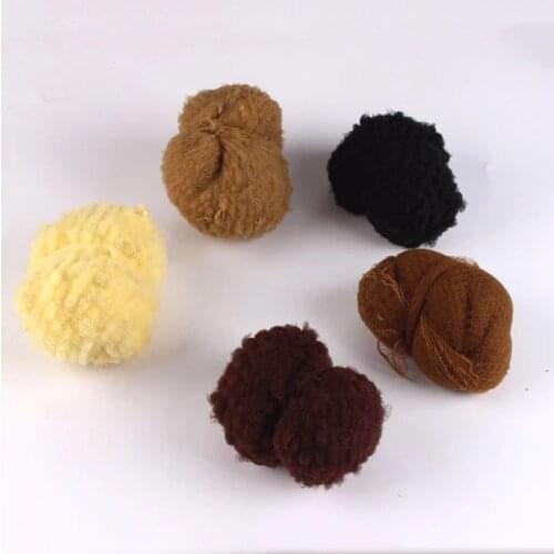 20pcs Sample Order Five Colors Nylon Hairnets Black Brown Coffee Color Invisible Soft Elastic Lines Hair Nets Set