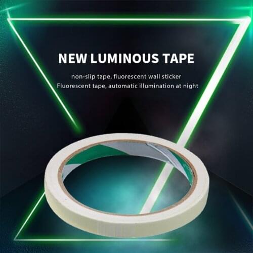 Luminous Tape Luminous Strips Home Decoration Stage Anti-skid Storage Pet Tape Pvc Printing Self-illumination