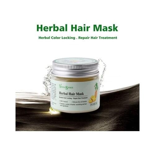 50ml herbal hair mask Herbal Hair Mask Hair Care Essence Hair Mask Moisturize Nourish Hair Roots hair care products