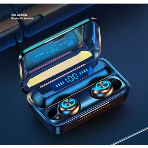 I9000 TWS Bluetooth 5.0 Earphones Wireless Headphone 9D Stereo Sports Waterproof Earbuds Headsets 2000mAh Charging Box With Mic