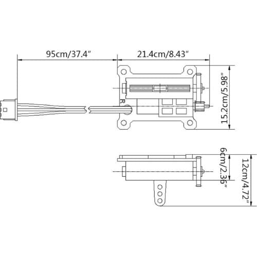 1.5g Digital Ultra Micro Plastic Gear Coreless Linear Servo for RC Toy F1CB