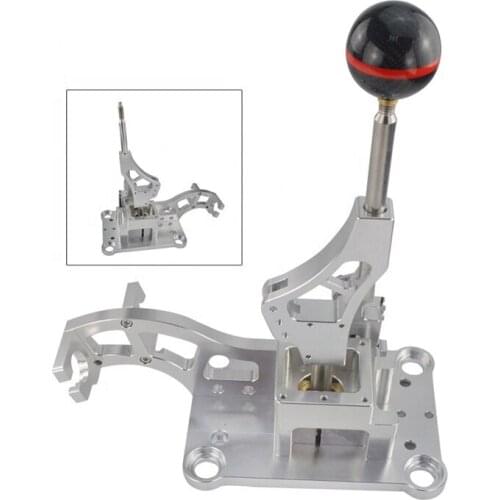 Automobile refitting shift lever head base integrated handbrake