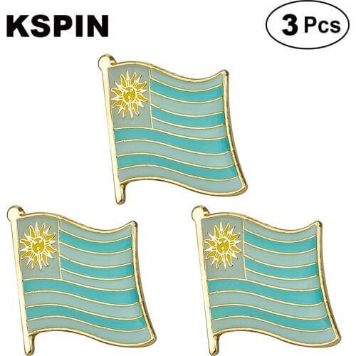 Uruguay Lapel Pin Brooches Pins Flag badge Brooch Badges
