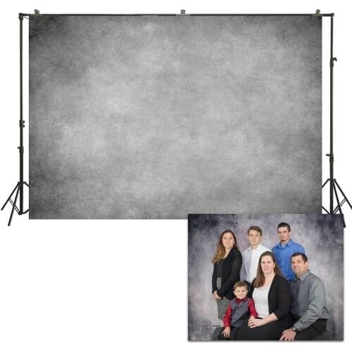 HUAYI Photo Background Abstract Grey Solid Painted Photography Backdrops Newborns Baby Child Studio Portraits Backdrop D-6198