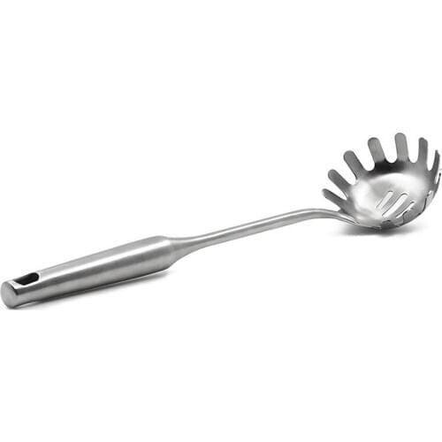 Spaghetti spoon server fork slotted spatula fourchette spaghetti drainer pasta stainless scoop cooking utensils kitchen tools