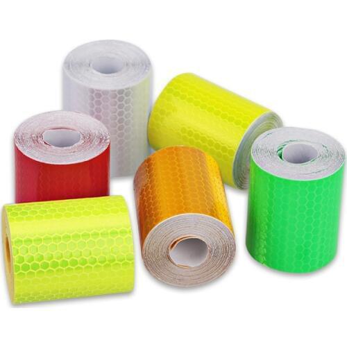 5x300cm Car Reflective Tape Adhesive Stickers Decal Decoration Warning Car Tape Film Safety Auto Reflector Sticker Car-Styling