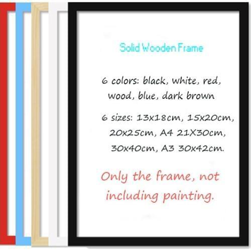 OKHOTCN Wooden Photo Frames
