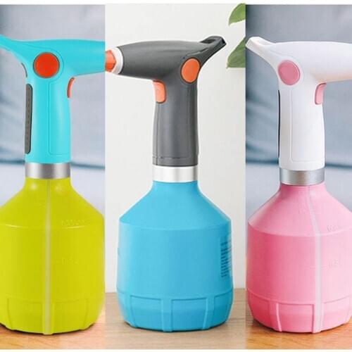 Rechargeable Electric Spray Bottle Home Plant Rotation Watering Automatic Multi Use Gardening Irrigation Sprayer Electric Nozzle