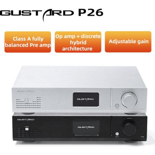 GUSTARD P26 Fully Balanced Preamp LM49860 HIFI Pre Amplifier