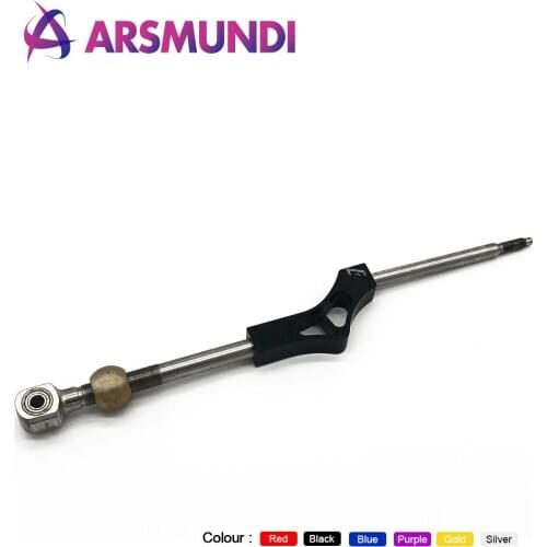 Adjustable shift lever Short Shift Knob Extender For Honda Civic Integra CRX B16 B18 B20 D Series with logo