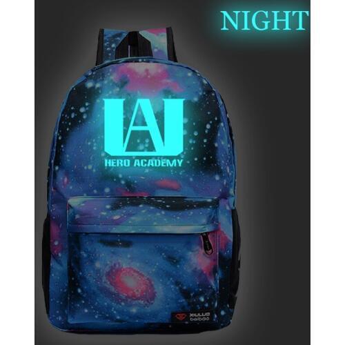 My Hero Academia Luminous Backpack Boku No Hero Academia Men Women Boys Girls Rucksack Beautiful Fashion New Pattern Knapsack