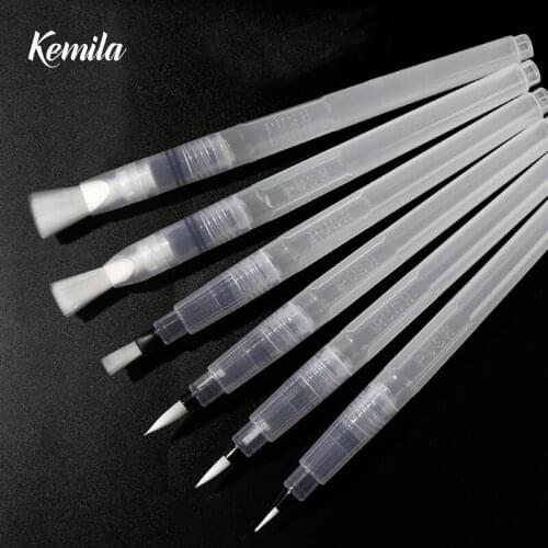 1 pcs Single Refillable Paint Brush Water Color Brush Soft Watercolor Brush Ink Pen for Painting Calligraph Drawing Art Supplies