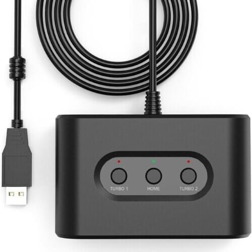 10 PCS a lot USB Dual port Adapter converter for MayFlash for SEGA Mega Drive Controller Compatible for Switch Windows PC