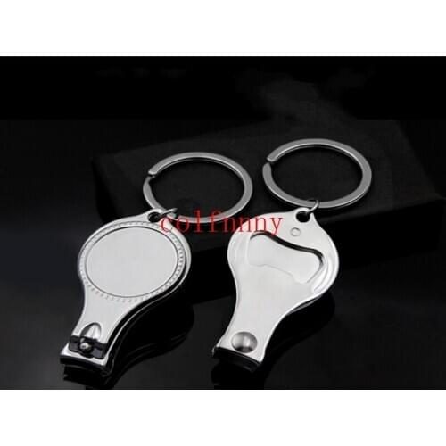 300pcs/ lot Multifunctional Bottle Opener Nail Scissors Nail Clippers Nail Clipper Can Be Printed LOGO
