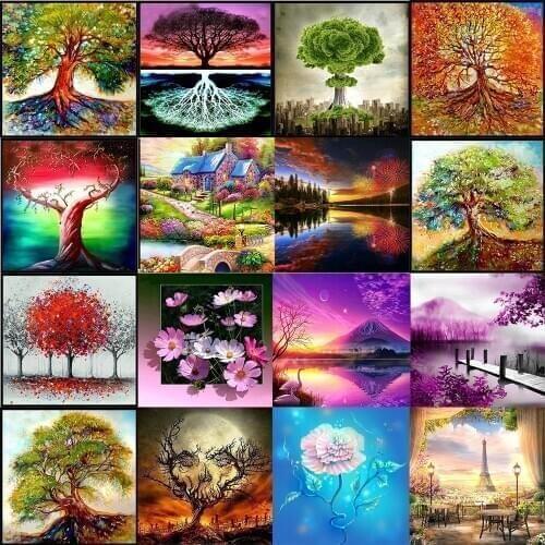 5D diamond painted full diamond animal round diamond mosaic pattern home decoration DIY handmade