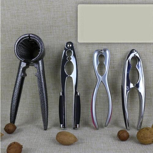Aluminum Alloy Walnut Crakers Nutcracker Sheller Nut Opener Kitchen Tool Walnut Pliers Opener Plier Tool Kitchen
