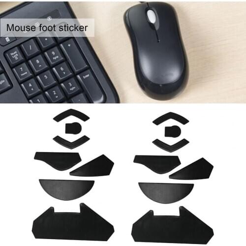 2 Sets Wireless Mouse Feet Pad Skates with Protective Film for Logitech G402 Mouse Skates Pad Durable Mouse Accessories PTFE