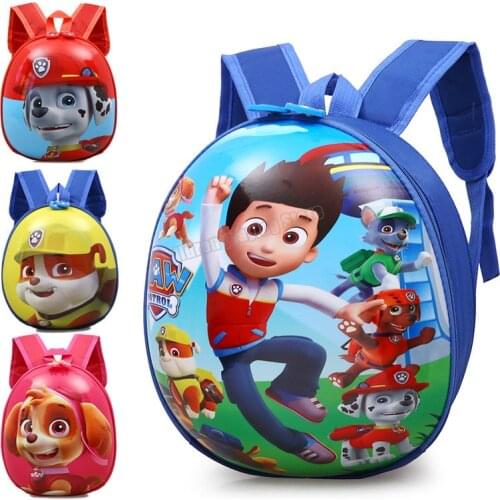 Paw Patrol Childrens School Bag Cartoon Backpack Waterproof Backpack Boy Top-Handle Bags Girl Satchel Cute Knapsack Child Gift