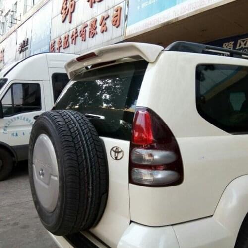 For Toyota Land Cruiser Prado FJ120 4000 2700/Lexus GX470 Spoiler 2003 04 05 06 07 08 2009 Rear Trunk Wing Accessories Body Kit