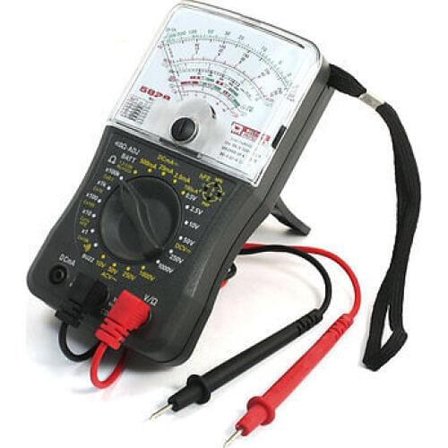 Electrical AC/DC Voltage Current Battery dB Capacitance Test Analog Multimeter 5828