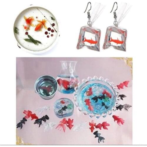 Crystal Epoxy Resin Mold Leaves Flower Starfish Shell Nail Carving Decor Stencil