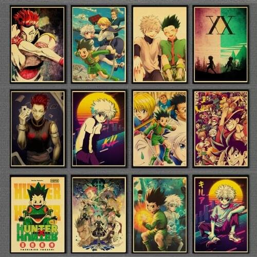Anime Hunter X Hunter Canvas Painting Wall Art Posters and Prints Home Decoration Pictures Wall Decor Children Room Decor