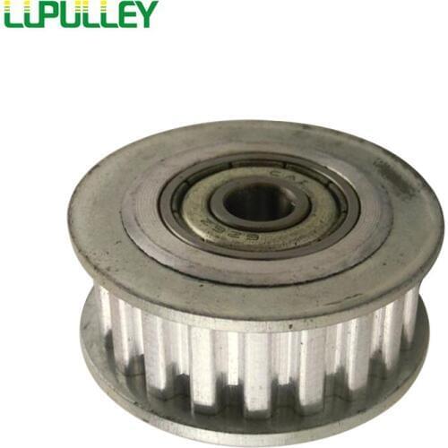 Idler Pulley XL Type 25 Teeth LUPULLEY Synchronous Wheel Bore 5/6/7/8/10/12/15mm With Bearing For Width 10mm XL 25T Timing belt
