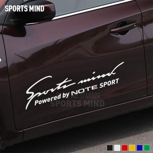 Customizable Sports Mind Car Styling Decoration Automobiles Car Sticker Decal For Nissan Note Nismo Sticker For Car Accessories