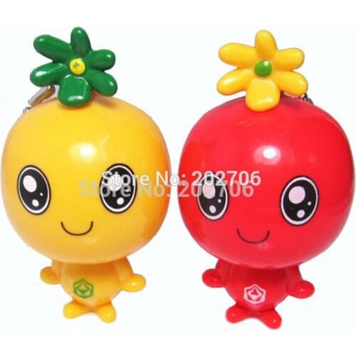 New cute tape measure retractable measure cartoon measure tape with keyring gift measure tools 2pcs/lot