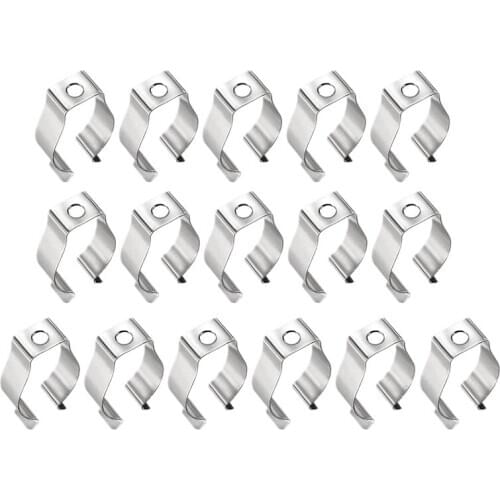 New 120Pcs T8 LED Light Bulbs U Clips Holder Fluorescent Tube Lamp Bracket