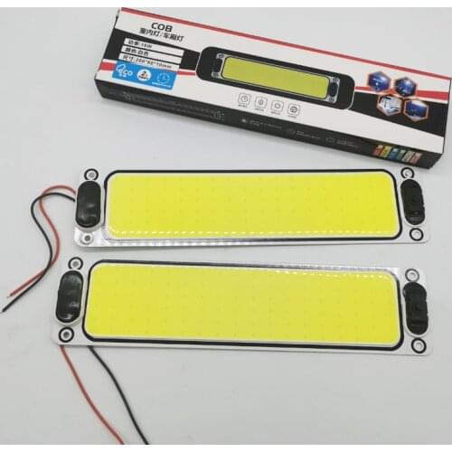 12v 24v 260*60*10mm COB Cab Interior Light Van Ceiling Light Truck Interior Light Carriage Light Car Reading Lamp