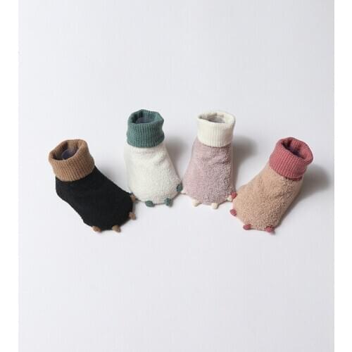 Anti Slip Newborn Cotton Funny Color Baby Socks Cute Winter Toddler Girl Baby Socks Leg Warmers Calcetas Baby Stuff BW50YW