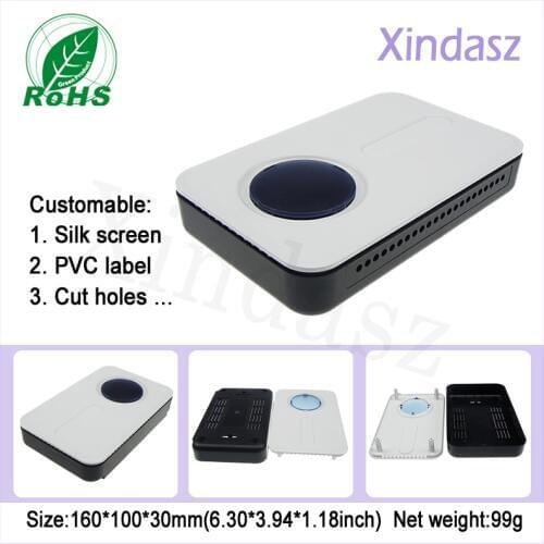 160*100*30mm Communication network enclosure For router enclosure plastic abs network enclosure and networking plastic enclosure