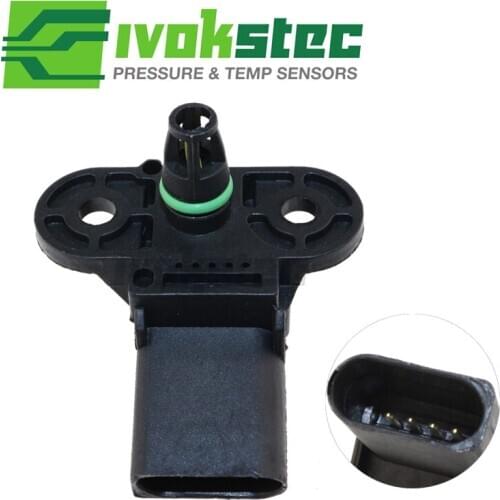 Brand New 1Bar MAP Sensor, Intake Air Pressure For Audi VW Skoda Seat 06B 906 051 0 261 230 031
