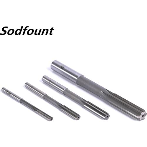 1pcs 6.35mm 1/4" Diameter 6 Flutes HSS Machine Chucking Reamer Milling Cutter