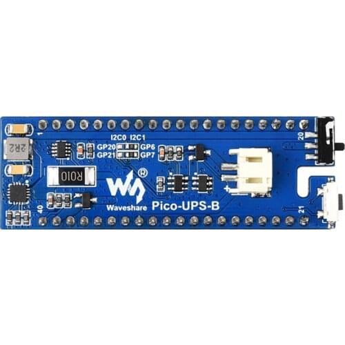 UPS Module For Raspberry Pi Pico, Uninterruptible Power Supply, Li-Po Battery, Stackable Design,Pico-UPS-B